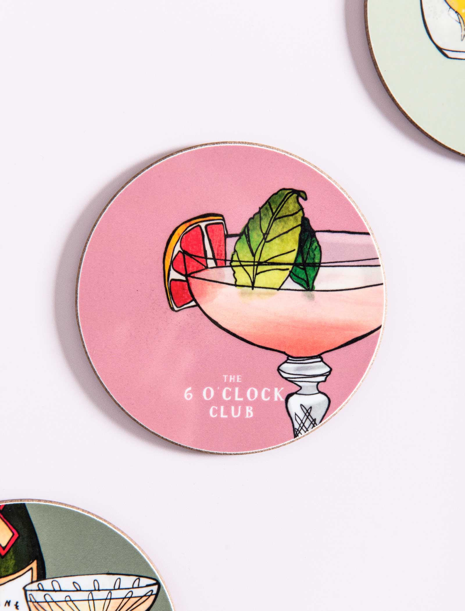 Coaster - Cocktail - by Katie Cardew