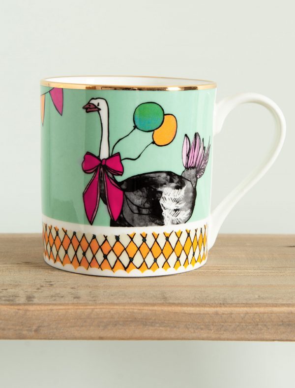 ostrich mug