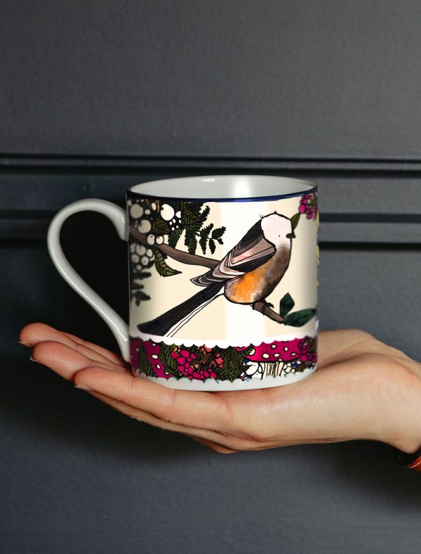 woodland birds mug product image