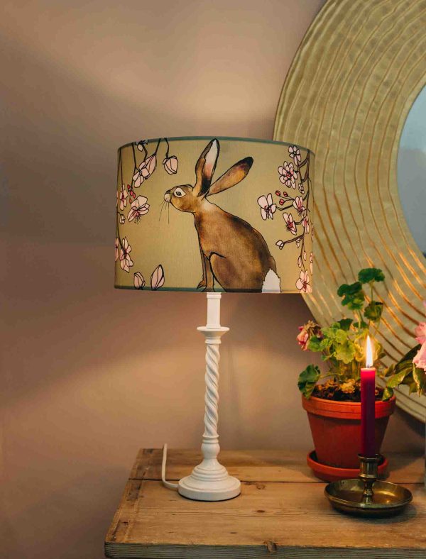Spring Hare lampshade web 2