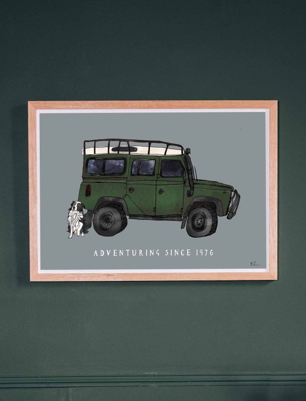 Personalised landrover